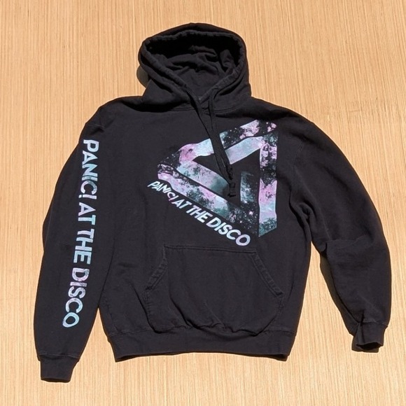 Tultex Panic!‎ At The Disco Hoodie Pullover Graphic Print Band Merch M - Picture 1 of 5